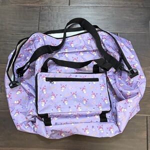 Kuromi Hello Kitty Sanrio Light Purple Women's 23”x 18” Bag